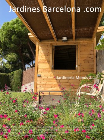 Jard�, exterior, terrassa, ombra, refugi, decoraci�, confort, disseny, naturalesa, artesania, pati. Alella, Tiana, Tei�, Badalona, Arenys, Premi�, Vilassar.