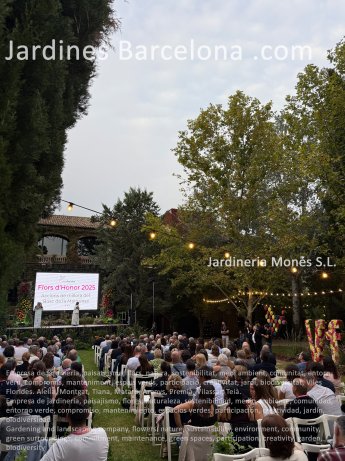 Empresa de jardinera, paisajismo, flores, naturaleza, sostenibilidad, medio ambiente, comunidad, entorno verde, compromiso, mantenimiento, espacios verdes, participacin, creatividad, jardn, biodiversidad, Viles Florides. Alella, Montgat, Tiana, Matar,