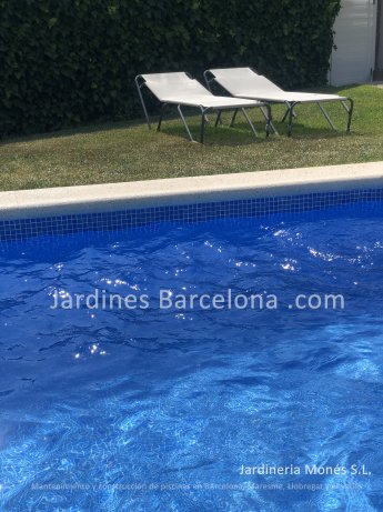 En Jardineria Mon�s realizamos el mantenimiento de piscinas y jardin a nivle particular, comunitario y p�blico en Barcelona, el Maresme, el Baix Llobregat y el Vall�s Oriental