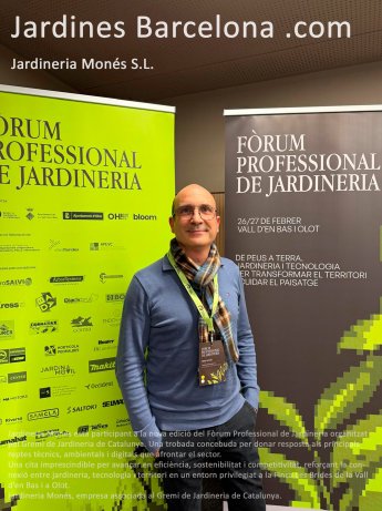 Jardineria Mon�s est� participando en la nueva edici�n del Foro Profesional de Jardiner�a organizado por el Gremio de Jardiner�a de Catalu�a. Un encuentro concebido para dar respuesta a los principales retos t�cnicos, ambientales y digitales que afronta e